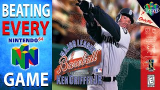 Beating EVERY N64 Game - Major League Baseball Featuring Ken Griffey Jr (75/394)