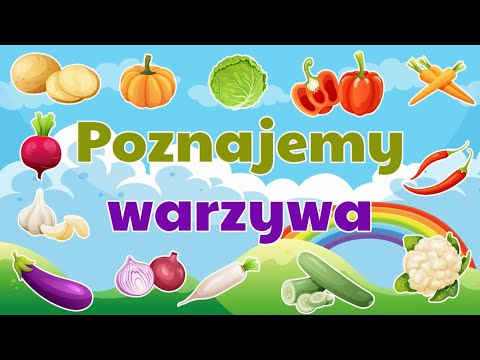 Nauka Warzyw dla Dzieci I Bajka Edukacyjna I Poznajemy Warzywa I Przedszkole I Po Polsku