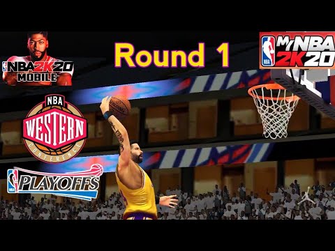 NBA2k20 Mobile - My Career #26 | 3rd Season Playoffs 1st round - 37 Points