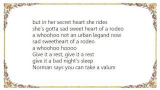Harvey Danger - Sad Sweetheart of the Rodeo Lyrics