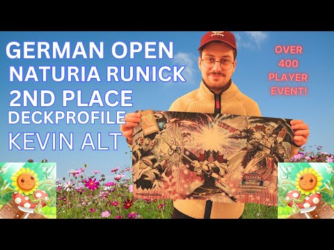 YUGIOH! GERMAN OPEN WCQ REGIONAL 2ND NATURIA RUNICK 2023 DECKPROFILE! KEVIN ALT