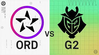 MSI 2022 - Group Stage D1 - ORD vs G2