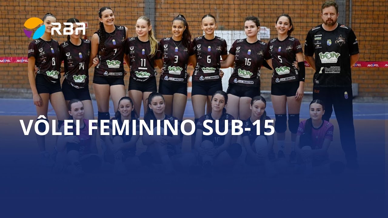 Rio do Sul recebe competição de vôlei feminino sub-15