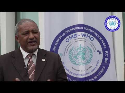 Entrevista Ministro da Saúde e Segurança Social de Cabo Verde no 69º Comité Regional da OMS África