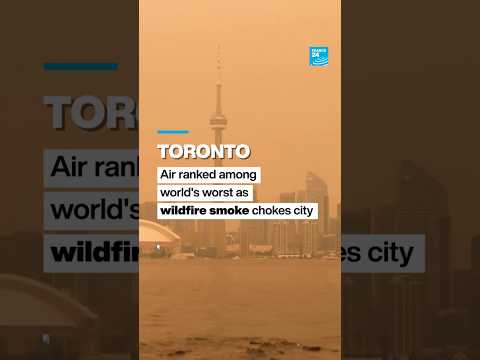 Toronto: Air ranked among world's worst as wildfire smoke chokes city