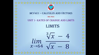 LIMITS: Examples that Involve Radicals