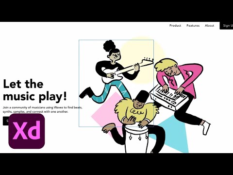 Illustrating and Designing a Landing Page with Pablo Stanley - 2 of 2 | Adobe Creative Cloud