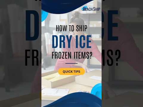 How to Ship Dry Ice Frozen Items? EXPLAINED