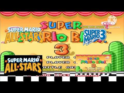 Super Mario All-Stars - SMB3 Unused Fanfare Jingle Mashup