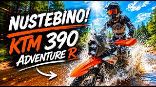 KTM 390 Adventure R - nustebino labiau nei tikėjausi!