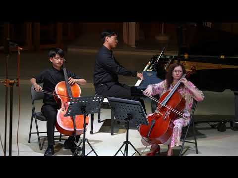 Gian Carlo Menotti: Suite for Two Celli and Piano