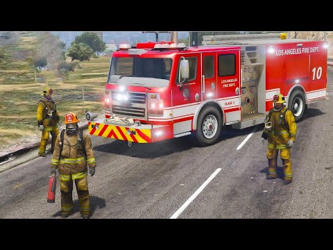 Emergency Rescue Service Police Firefighter Ems-gams-Firefighter simulator driver-Android Gameplay