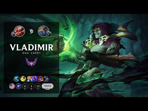 Vladimir Bot vs Yasuo - NA Master Patch 12.10