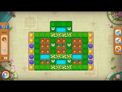 Gardenscapes level 10846 No Boosters Gameplay
