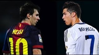 Dos titanes: Messi y Cristiano