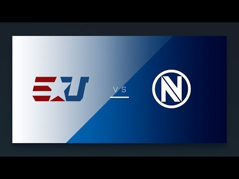 CS:GO - eUnited vs. EnVyUs [Mirage] Map 1 - NA Matchday 12 - ESL Pro League Season 8