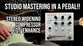 Video thumbnail for Studio Mastering In A Pedal! | Endorphin.es Golden Master Pedal Demo by Let's Play All
