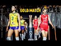 Unbelievable Volleyball Actions Brazil Vs Serbia GOLD Match World Championship 2022