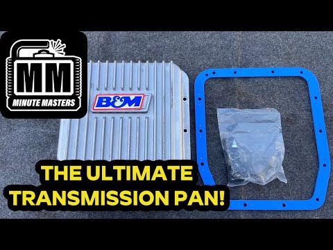 How to Install an Aluminum B&M Transmission Pan | 1995 Ford F150