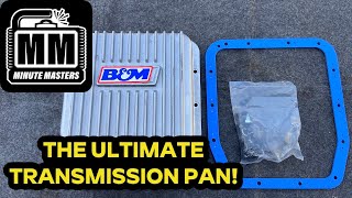 How to Install an Aluminum B&M Transmission Pan | 1995 Ford F150