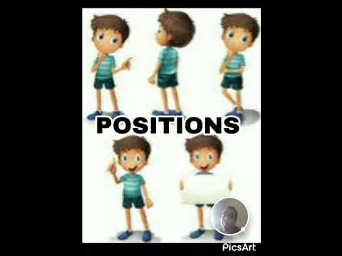 Posições em Inglês (Positions)