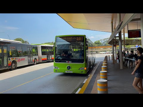 [1/2] SMRT Buses Mercedes-Benz OC500LE (Batch 2) SMB112X on Feeder 301