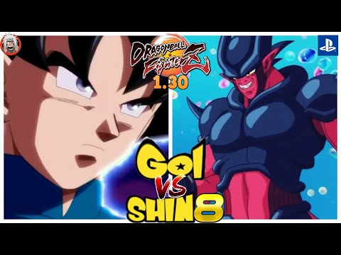 DBFZ GO1 vs shin8 - Japan Style - Ver 1.30