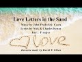 Let Me Sing For You David T Chien 70 Singing Love Letters In The Sand 為您唱首歌 錢 達 試唱