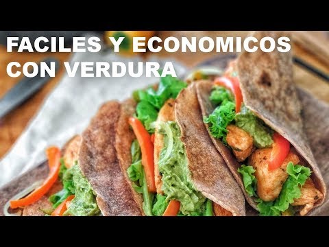 RECETA DE TACOS DE POLLO MEXICANOS