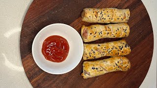 Home Made Sausage Rolls on the Ozpig Smoker!