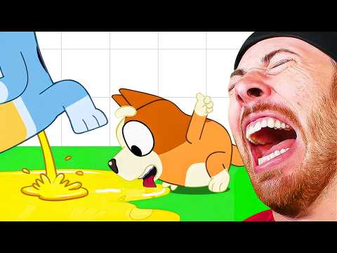FUNNY Bluey Do Not LAUGH CHALLENGE (FUNNY ANIMATIONS YTP)
