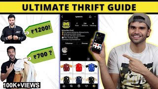SAVE MONEY! - How To Thrift In India | Instagram Thrift Stores Shopping Guide | BeYourBest Fashion