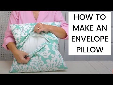 How To Make An Envelope Pillow