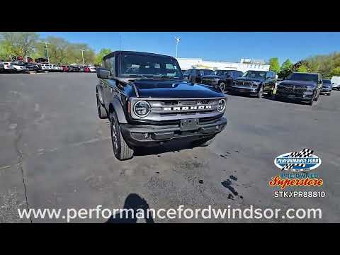 2024 Ford Bronco Big Bend 4 Door 4x4 for sale at Performance Ford Windsor in Windsor, ON