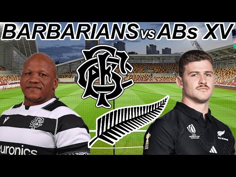 BARBARIANS vs ALL BLACKS XV 2025 Live Commentary
