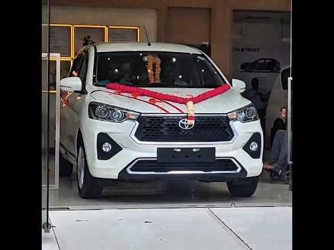 New Toyota Rumion S CNG ( Base Model) petrol+CNG #rumion #toyota #mpv #cngcars