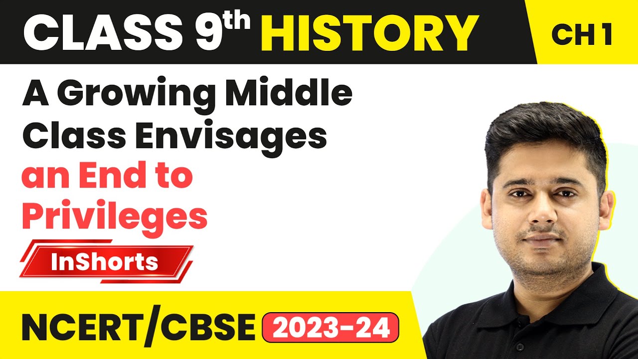 A Growing Middle Class Envisages an End to Privileges | Class 9 History Chapter 1