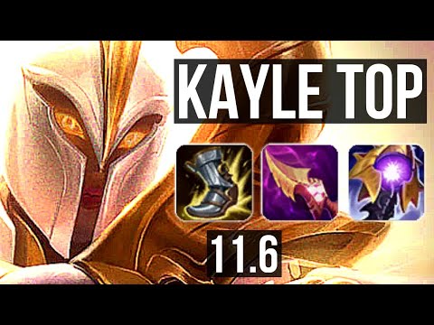 KAYLE vs URGOT (TOP) | Rank 2 Kayle, 6/2/5 | EUW Challenger | v11.6
