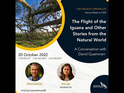 The Flight of the Iguana and Other Stories from the Natural World with David Quammen | Episode 40