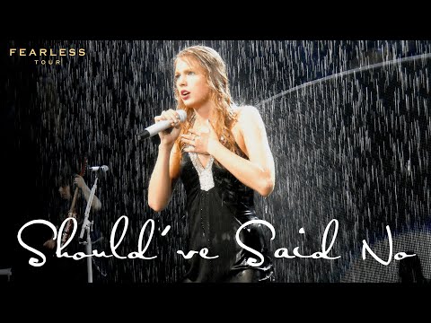 Taylor Swift - Should've Said No (Live on the Fearless Tour) | Full Performance