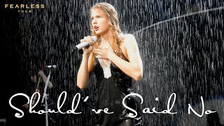 Taylor Swift - Should&#39;ve Said No (Live on the Fearless Tour) | Full Performance