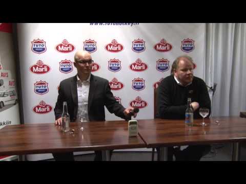 TUTO Hockey - Vaasan Sport, 20.2.2014. Lehdistötilaisuus