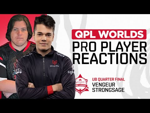 vengeurR vs Strongsage - Av3k & PHAZE review Quake World Championship
