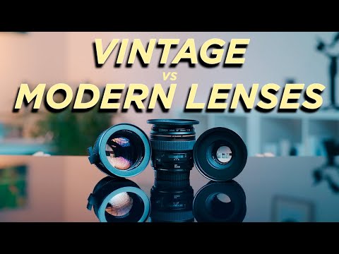 VINTAGE LENSES vs. MODERN LENSES // Why you should use vintage glas as a filmmaker?