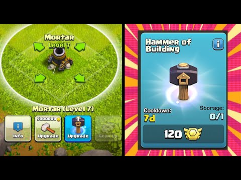 How To Use Hammer Of Building || Clash of Clans