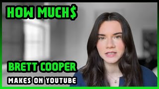 How Much Brett Cooper Get paid From YouTube | 