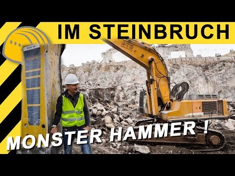 10 Tonnen! So brutal ist der größte Hammer der Welt! | Steinbruch Tour