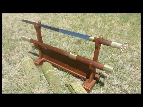 Drawing and cutting with the Dragon Sparrow Dao by LK Chen