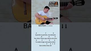 COMO TOCAR A MÚSICA SIMPLIFICADA NO VIOLÃO- TU JULIO Cesar #jovemguarda