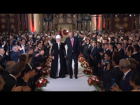 مراسم تنصيب أردوغان